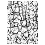 Crafty Individuals Venetian Crackle Unmounted Rubber Stamps (CI-213)