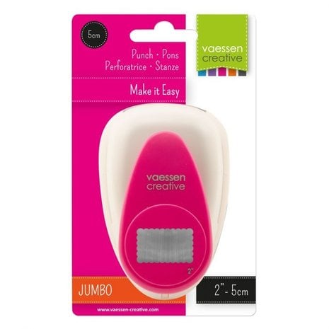 Vaessen Creative Figuurpons Jumbo Rechthoek (21437-003) Vaessen Creative Figuurpons Jumbo Rechthoek (21437-003)