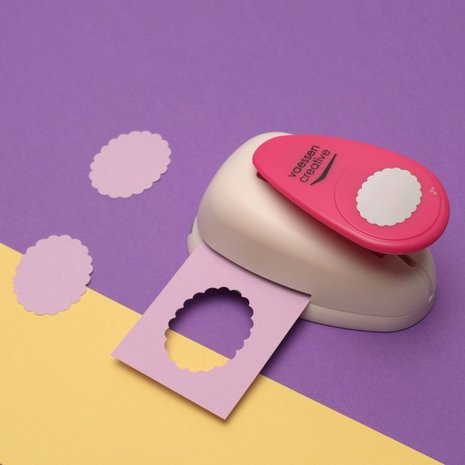 Vaessen Creative Figuurpons Jumbo Ovaal schulp (21437-004) Vaessen Creative Figuurpons Jumbo Ovaal schulp (21437-004)