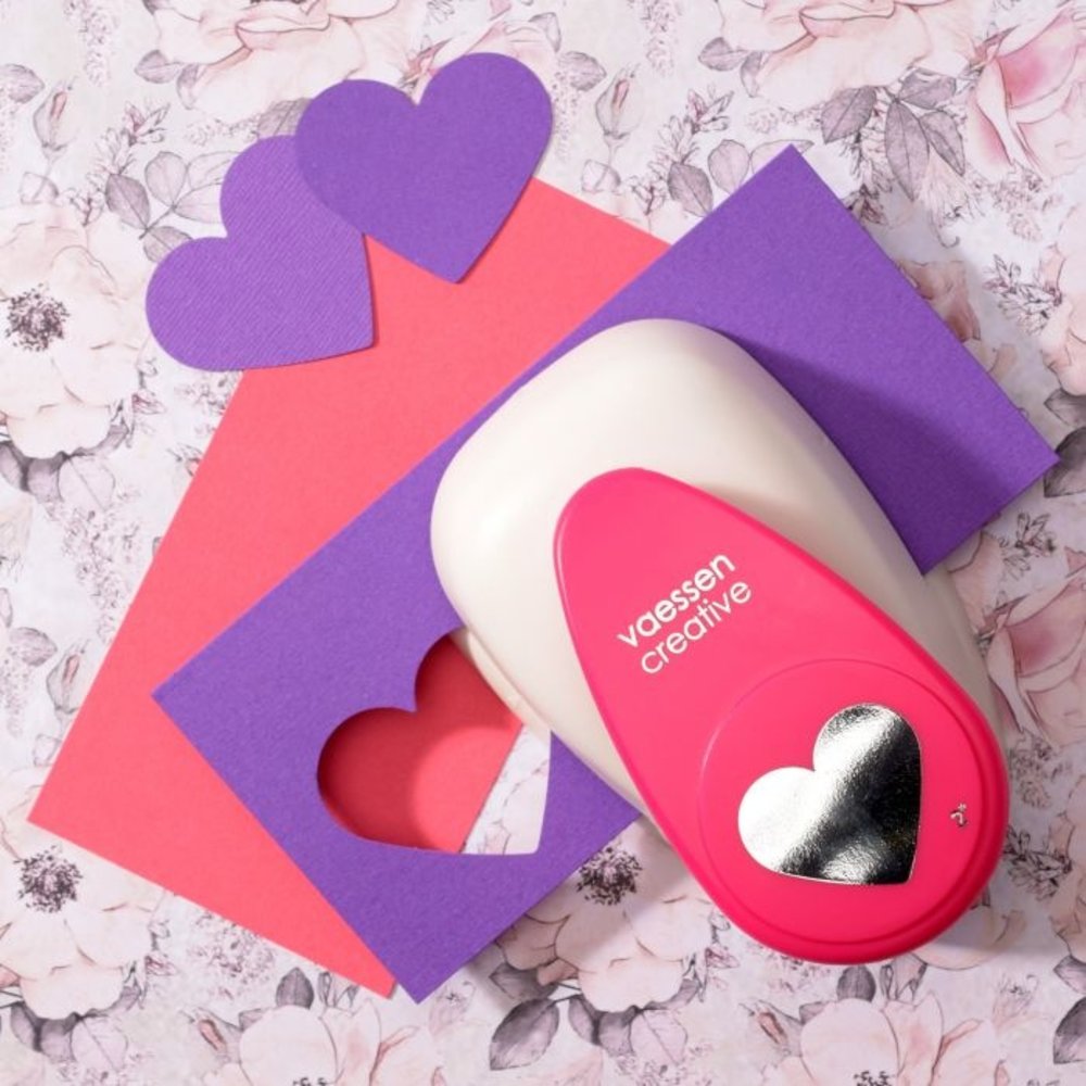 Vaessen Creative Figuurpons Jumbo Hart (21437-005)