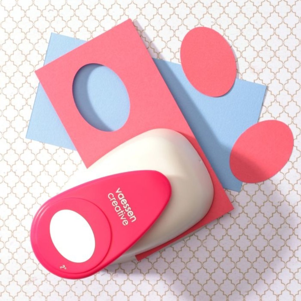 Vaessen Creative Figuurpons Jumbo Ovaal (21437-031) Vaessen Creative Figuurpons Jumbo Ovaal (21437-031)