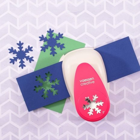 Vaessen Creative Figuurpons Jumbo Sneeuwvlok (21437-036)