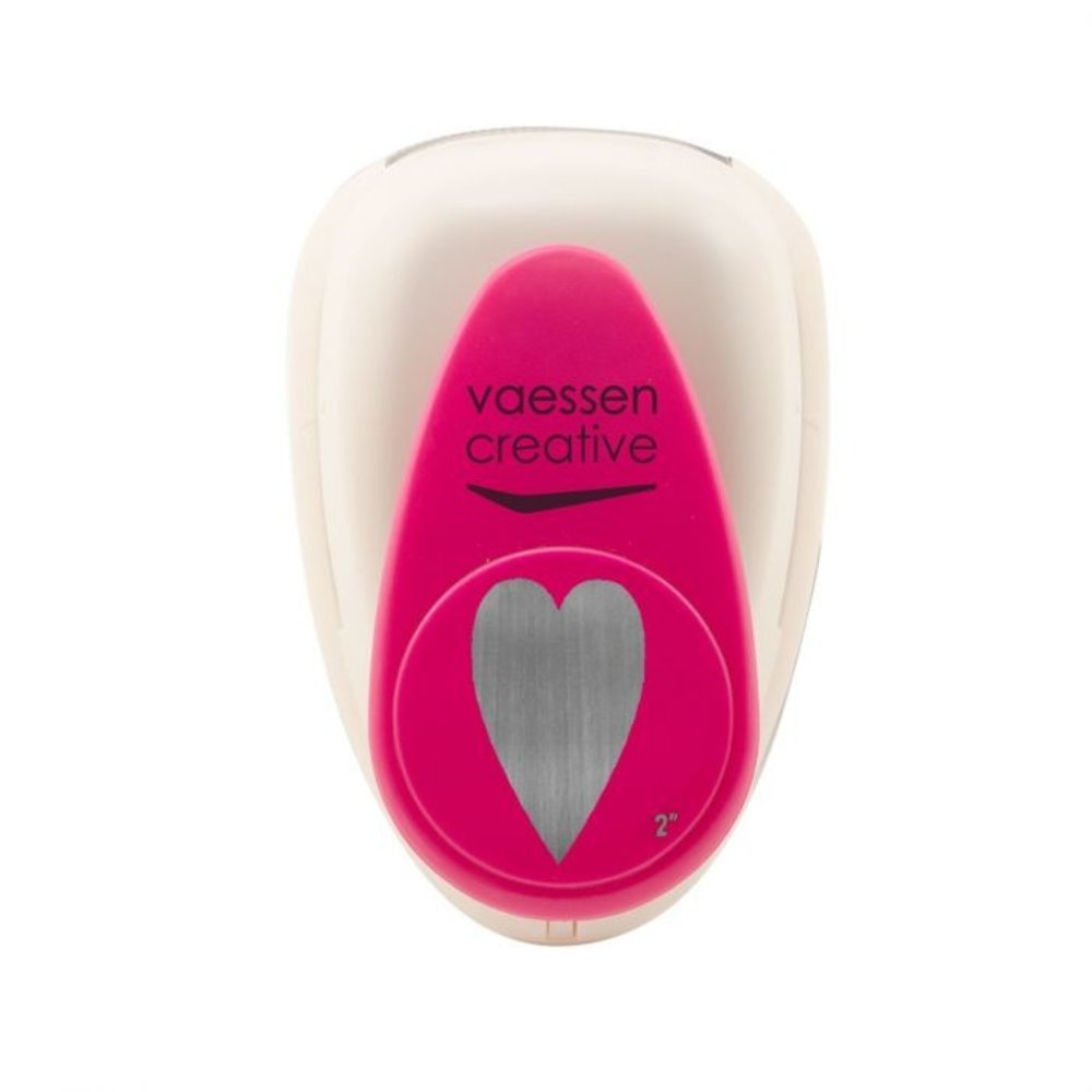 Vaessen Creative Figuurpons Jumbo Hart Smal (21437-058) Vaessen Creative Figuurpons Jumbo Hart Smal (21437-058)