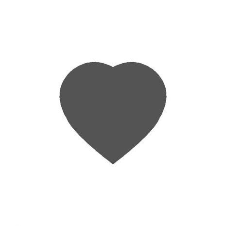 Vaessen Creative Figuurpons Jumbo Hart 3 (21437-072)