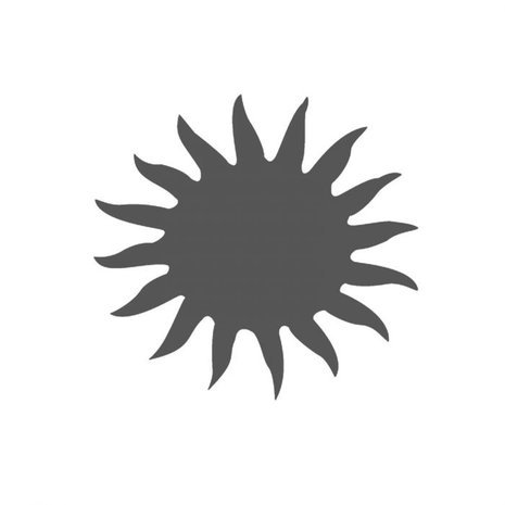 Vaessen Creative Figuurpons Jumbo Zon (21437-155)