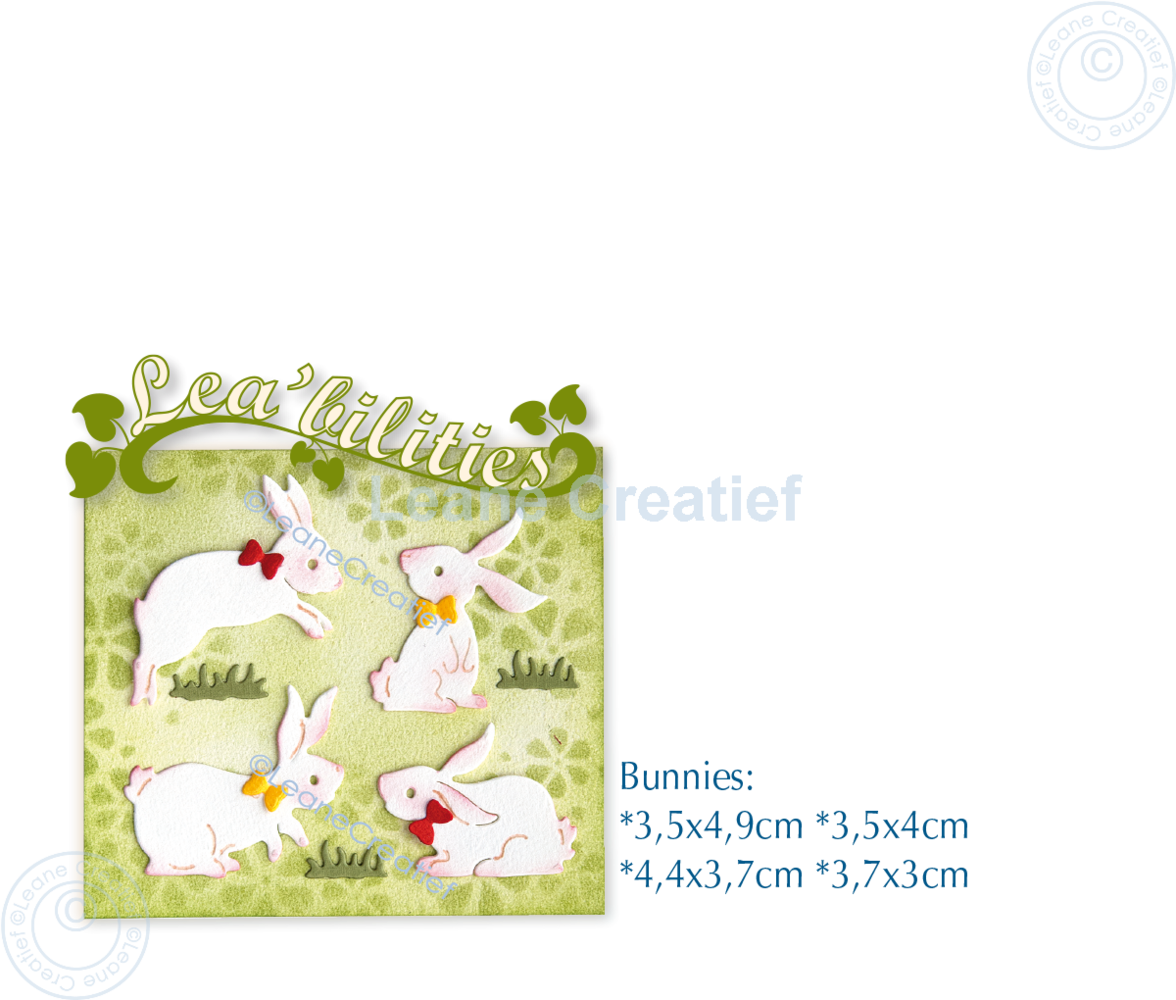Leane Creatief Snijmal Bunnies (45.7828) Leane Creatief Snijmal Bunnies (45.7828)