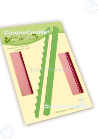 Leane Creatief Snijmal Card Edges Scallop Hearts (45.7897) Leane Creatief Snijmal Card Edges Scallop Hearts (45.7897)