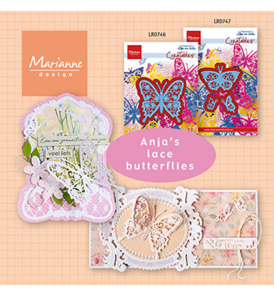 Marianne Design Creatables Anja's Butterfly XL (LR0746) Marianne Design Creatables Anja's Butterfly XL (LR0746)