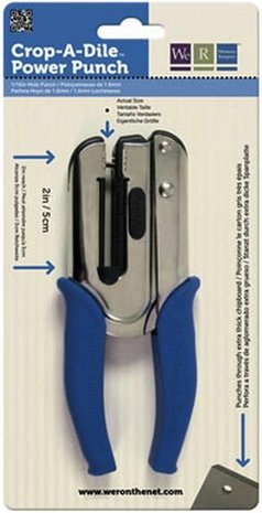 We R Memory Keepers Crop-A-Dile Power Punch 1/16 Inch (71273-2) We R Memory Keepers Crop-A-Dile Power Punch 1/16 Inch (71273-2)