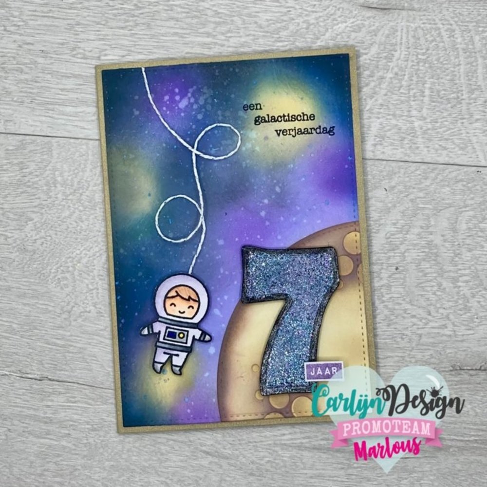 Carlijn Design Snijmal Kaarsjes Cijfers 7 (CDSN-0147)