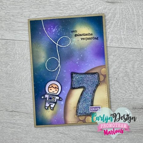 Carlijn Design Snijmal Kaarsjes Cijfers 7 (CDSN-0147)