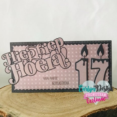 Carlijn Design Snijmal Kaarsjes Cijfers 7 (CDSN-0147)