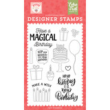 Echo Park Birthday Girl Magical Birthday Clear Stamps (BIG262043)