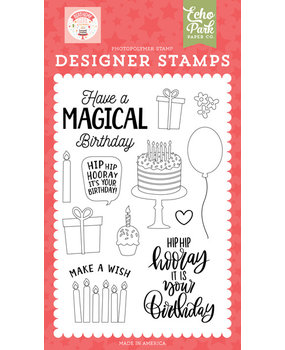 Echo Park Birthday Girl Magical Birthday Clear Stamps (BIG262043) Echo Park Birthday Girl Magical Birthday Clear Stamps (BIG262043)