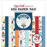 Echo Park Birthday Boy 6x6 Inch Paper Pad (BIB263023)
