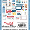 Echo Park Birthday Boy Ephemera Frames & Tags (BIB263025) Echo Park Birthday Boy Ephemera Frames & Tags (BIB263025)