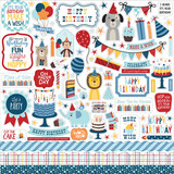 Echo Park Birthday Boy 12x12 Inch Element Sticker (BIB263014)*