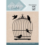 Card Deco Clear Stamp Birdcage (CDECS081)