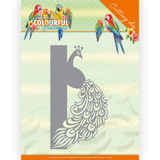 Amy Design Colourful Feathers Peacock Tail Dies (ADD10260)