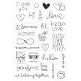 My Favorite Things All Kinds of Love Clear Stamps (MSTN-002)