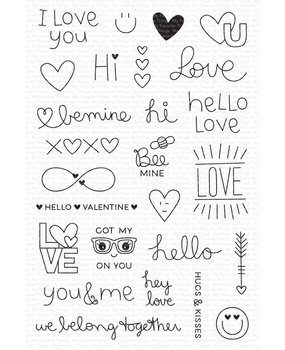 My Favorite Things All Kinds of Love Clear Stamps (MSTN-002) My Favorite Things All Kinds of Love Clear Stamps (MSTN-002)