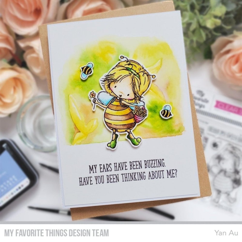 My Favorite Things Sweet Honey Bee Clear Stamps (TI-007) My Favorite Things Sweet Honey Bee Clear Stamps (TI-007)