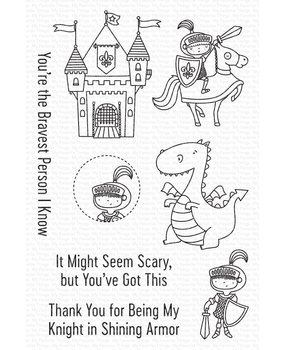 My Favorite Things Knight in Shining Armor Clear Stamps (CS-635)