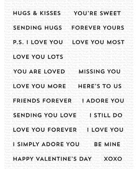 My Favorite Things Itty Bitty Love Clear Stamps (CS-640)