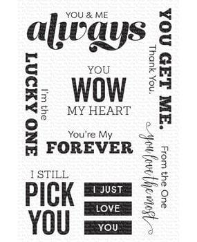 My Favorite Things Straight from the Heart Clear Stamps (CS-643)