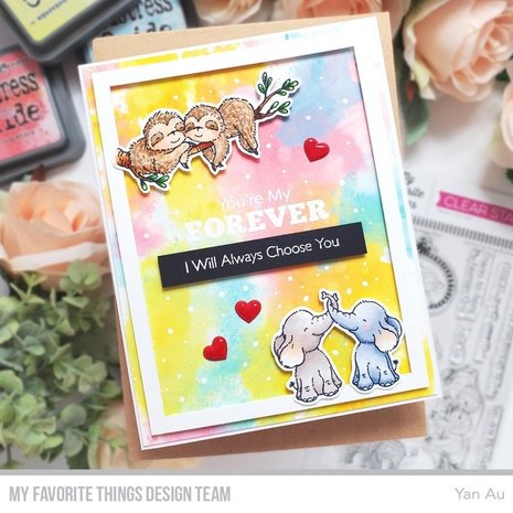 My Favorite Things Straight from the Heart Clear Stamps (CS-643)