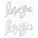 My Favorite Things Die-namics Love Ya (MFT-2163)