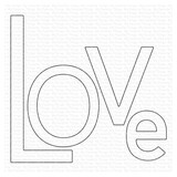 My Favorite Things Die-namics Giant Love (MFT-2170)