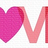 My Favorite Things Die-namics Heartfelt Love (MFT-2172) My Favorite Things Die-namics Heartfelt Love (MFT-2172)
