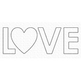 My Favorite Things Die-namics Heartfelt Love (MFT-2172)