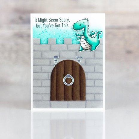 My Favorite Things Die-namics Castle Drawbridge (MFT-2180)