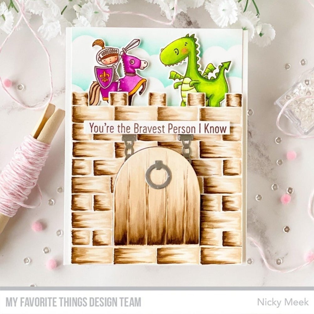 My Favorite Things Die-namics Castle Drawbridge (MFT-2180)