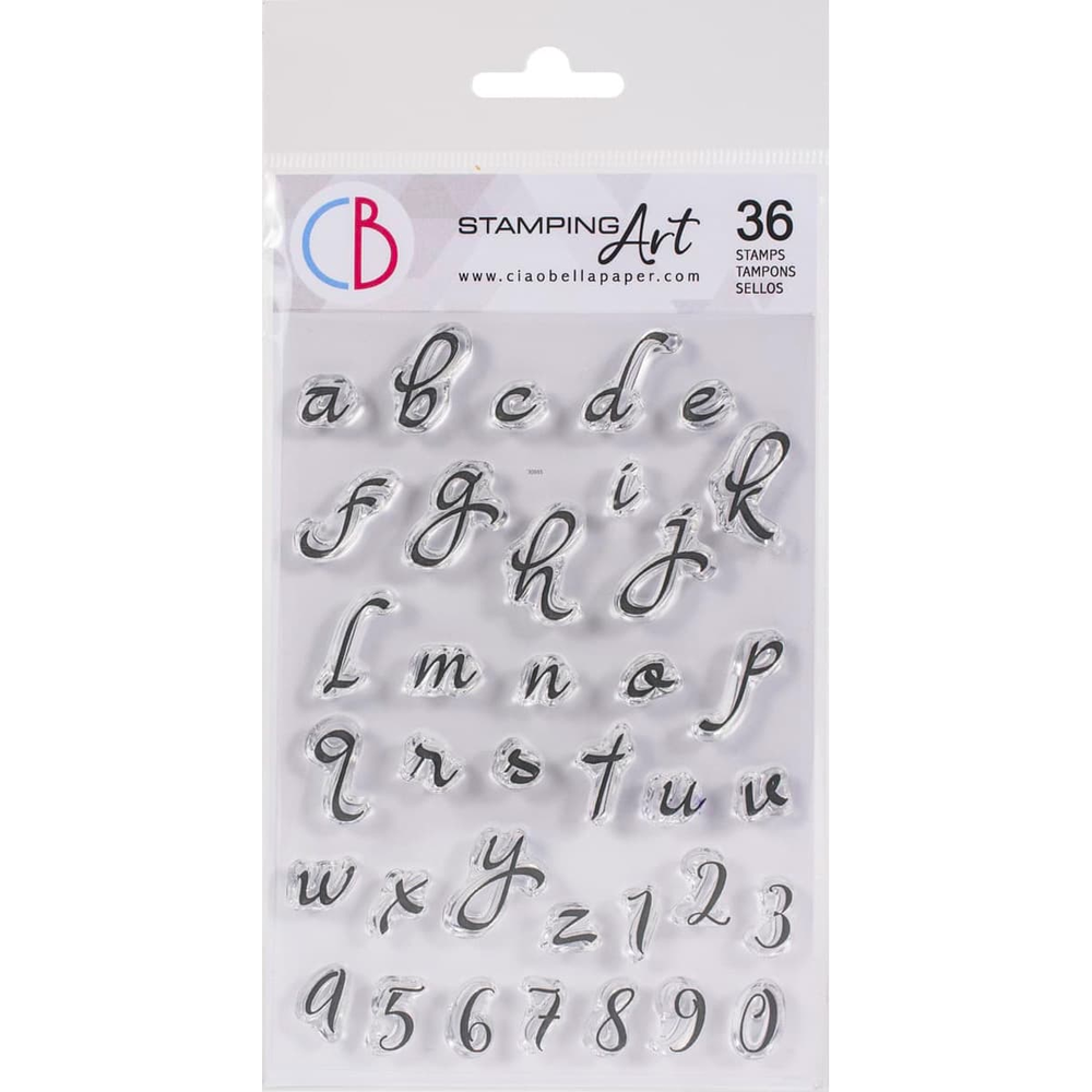 Ciao Bella Papercrafting Moonlight Lowercase Alphabet A6 Clear Stamps (PS6008) Ciao Bella Papercrafting Moonlight Lowercase Alphabet A6 Clear Stamps (PS6008)