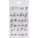 Ciao Bella Papercrafting Muse Lowercase Alphabet A6 Clear Stamps (PS6010)