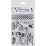 Ciao Bella Papercrafting Write Like It Matters A6 Clear Stamps (PS6019)