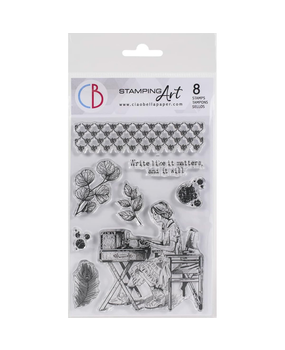 Ciao Bella Papercrafting Write Like It Matters A6 Clear Stamps (PS6019) Ciao Bella Papercrafting Write Like It Matters A6 Clear Stamps (PS6019)