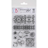 Ciao Bella Papercrafting Caltagirone A6 Clear Stamps (PS6022)
