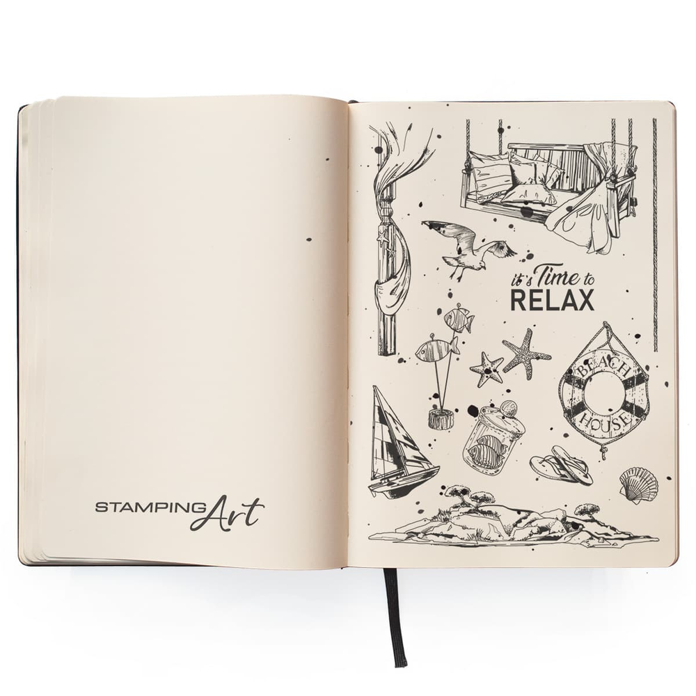 Ciao Bella Papercrafting It's Time To Relax A6 Clear Stamps (PS6024) Ciao Bella Papercrafting It's Time To Relax A6 Clear Stamps (PS6024)