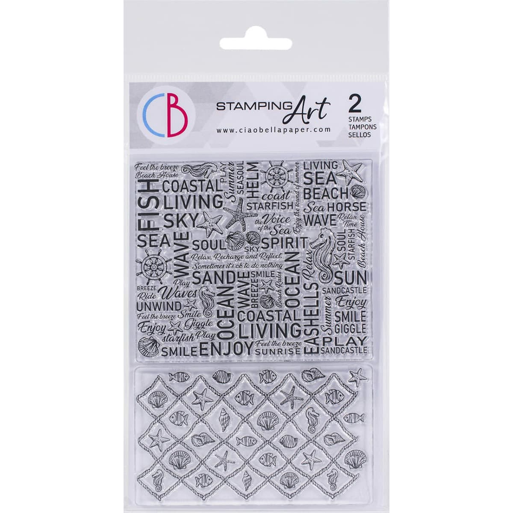 Ciao Bella Papercrafting The Voice of the Sea A6 Clear Stamps (PS6026) Ciao Bella Papercrafting The Voice of the Sea A6 Clear Stamps (PS6026)