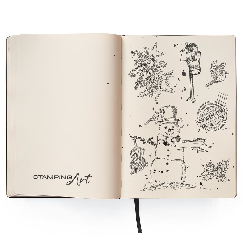 Ciao Bella Papercrafting North Pole A6 Clear Stamps (PS6030) Ciao Bella Papercrafting North Pole A6 Clear Stamps (PS6030)