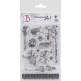 Ciao Bella Papercrafting Winter Time A6 Clear Stamps (PS6031)