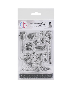 Ciao Bella Papercrafting Winter Time A6 Clear Stamps (PS6031) Ciao Bella Papercrafting Winter Time A6 Clear Stamps (PS6031)