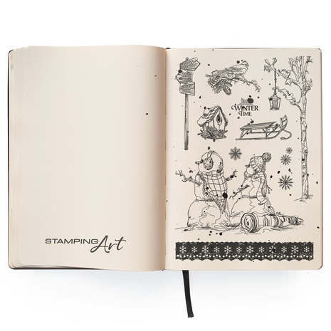 Ciao Bella Papercrafting Winter Time A6 Clear Stamps (PS6031) Ciao Bella Papercrafting Winter Time A6 Clear Stamps (PS6031)