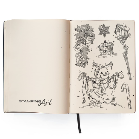 Ciao Bella Papercrafting  Winter Lights A6 Clear Stamps (PS6032)