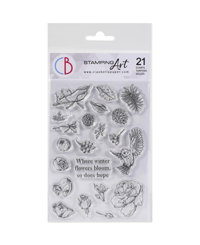 Ciao Bella Papercrafting Frozen Garden A6 Clear Stamps (PS6033) Ciao Bella Papercrafting Frozen Garden A6 Clear Stamps (PS6033)