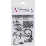 Ciao Bella Papercrafting Ermine & Goldfinch A6 Clear Stamps (PS6034)